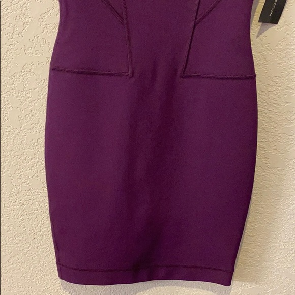 French Connection-Monique Capped Sleeved Dress - Picture 9 of 11